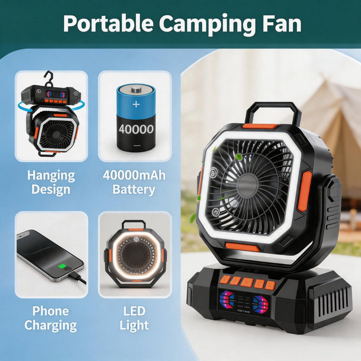 Portable Rechargeable Air Circulator Kalsten
