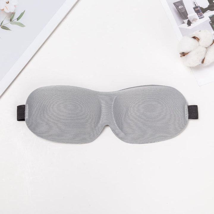 Unisex nan light-blocking travel mask with thermoformable nylon cover and wide comfort band Kalsten