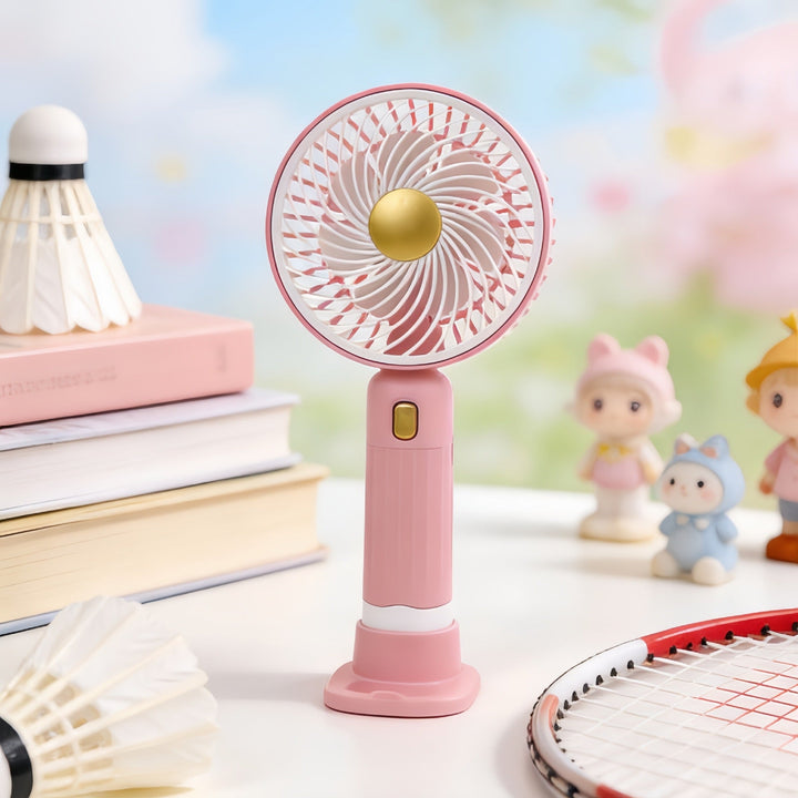 Ladies Portable Handheld Fan with Variable Speed Mode Kalsten