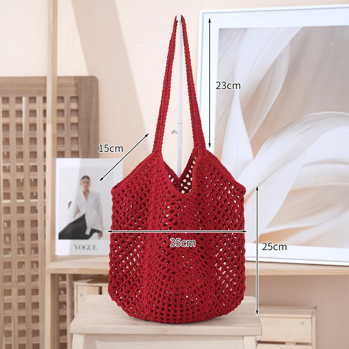 Handcrafted mesh tote bag Kalsten