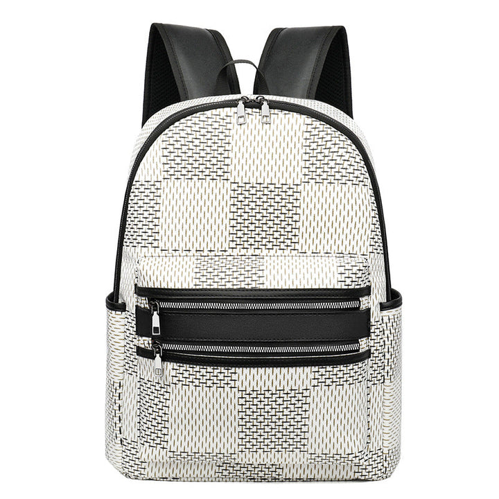 Chic Patterned Backpack