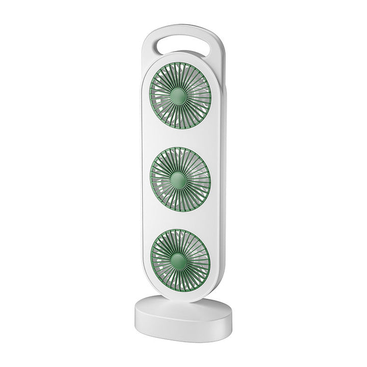 Unisex Multi-Head Portable Desk Fan Kalsten