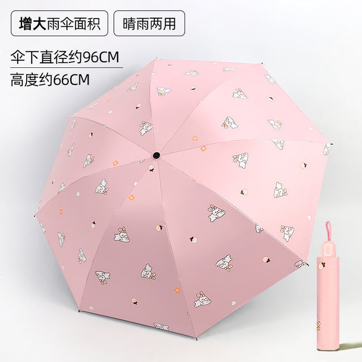 Women's Folding Umbrella with Animal Pattern Kalsten