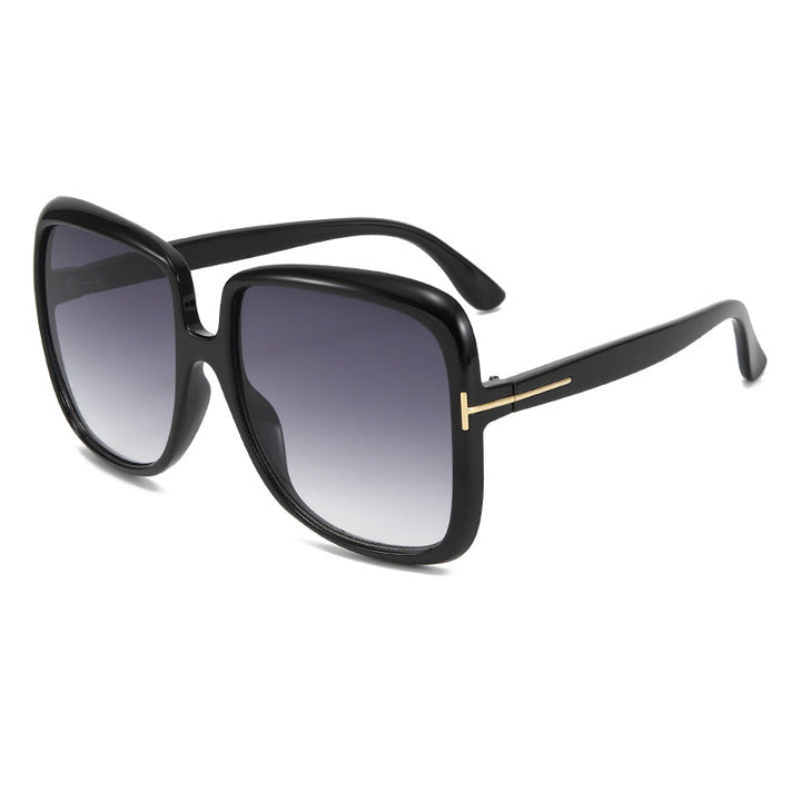 Women elegant oversized sunglasses with delicate frame Kalsten