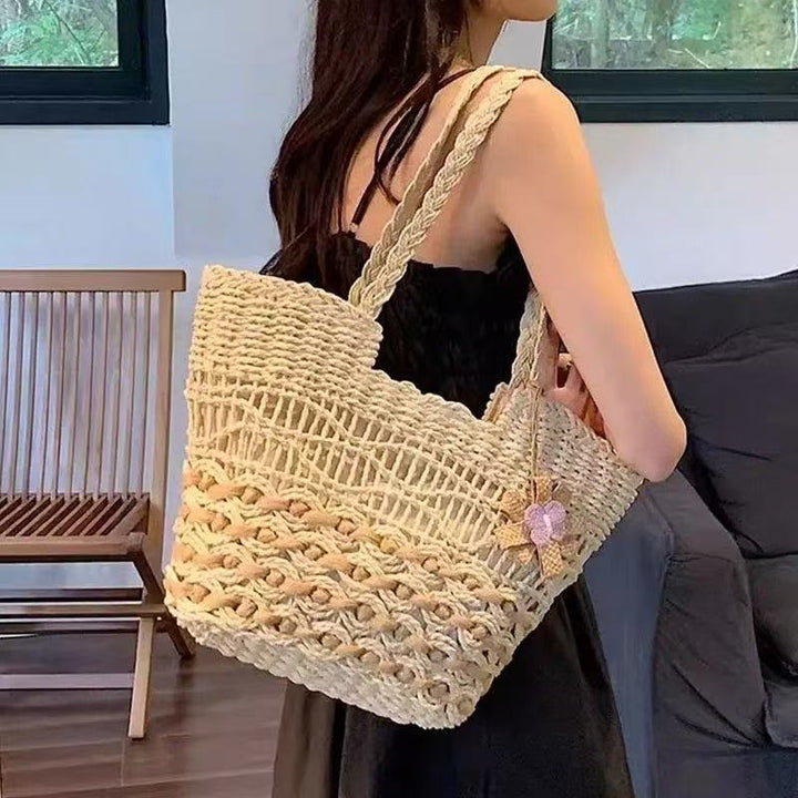 Braided Baste Beach Bag Kalsten