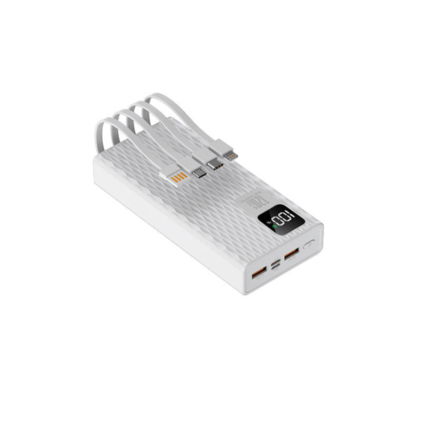 High-performance power bank with integrated fast charging ports and LCD display Kalsten
