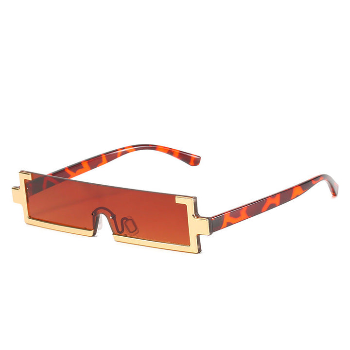 Ladies futuristic sunglasses with unique geometric design Kalsten