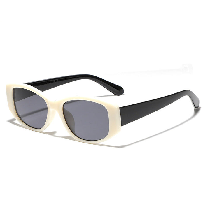 Ladies fashionable cat eye sunglasses with holographic design Kalsten