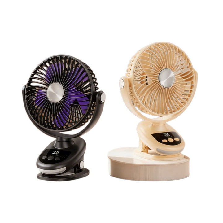 Unisex Portable Desktop Fan with Digital Control Kalsten