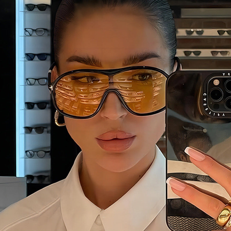 Women's fashionable oversized sunglasses with innovative design Kalsten