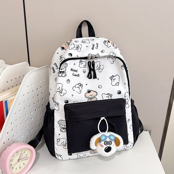 Cartoon Print Drawstring Backpack
