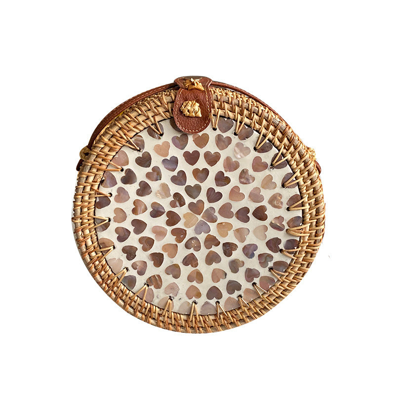 Round Bast-Handbag Acalora