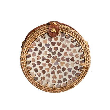 Round Bast-Handbag Acalora