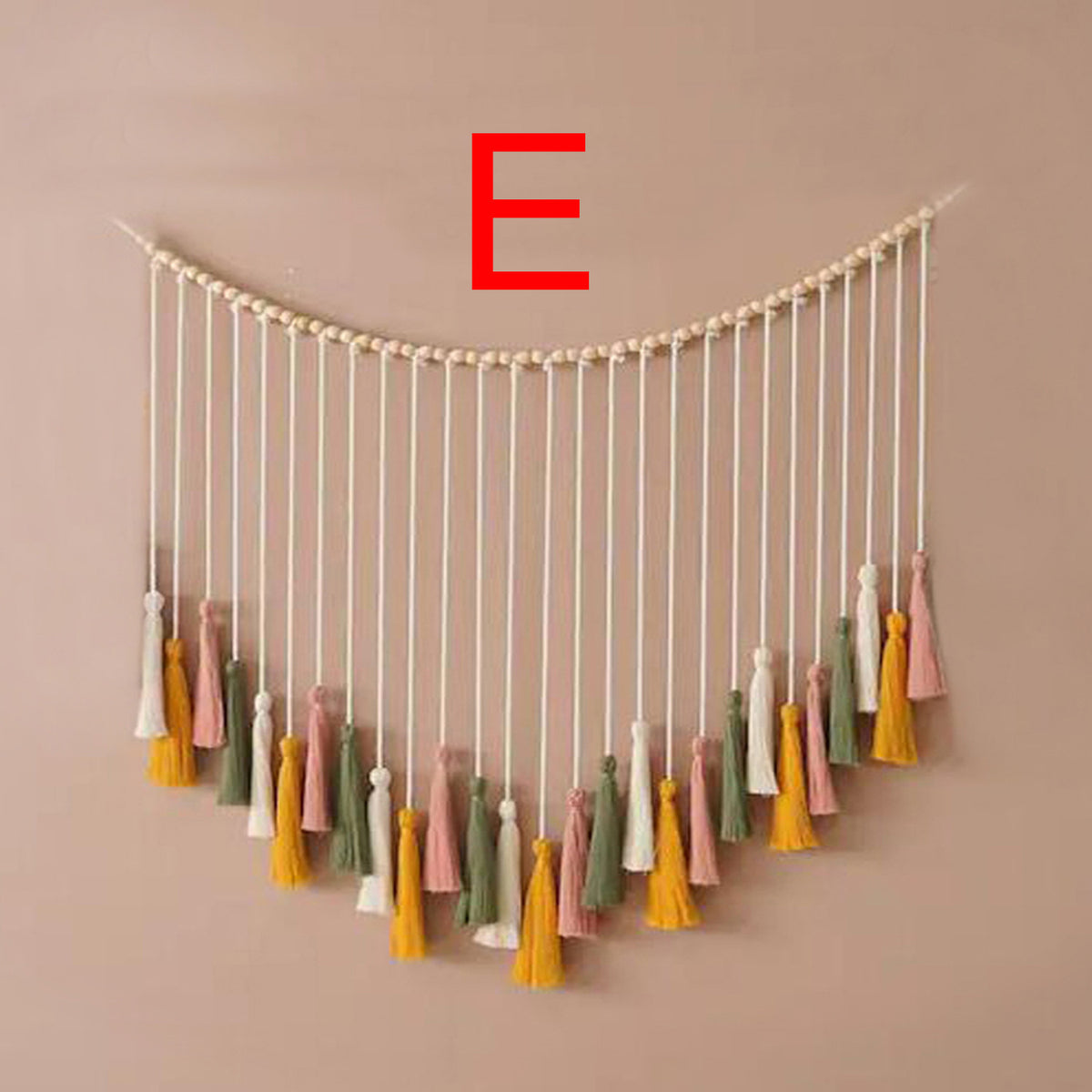 Decorative Macrame Wall Hanging with Tassels Acalora
