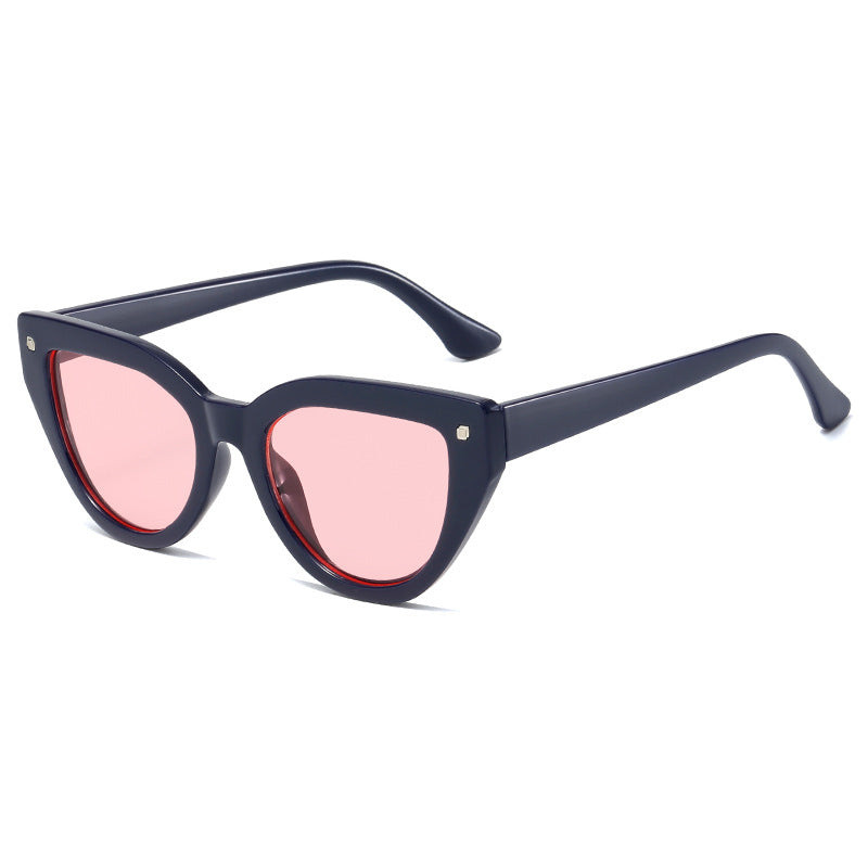 Women's Cat-Eye Sunglasses with Distinctive Animal Print Pattern Kalsten
