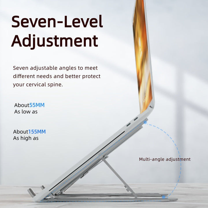 Unisex Ergonomic Laptop Holder with Adjustable Tilt Angle Kalsten