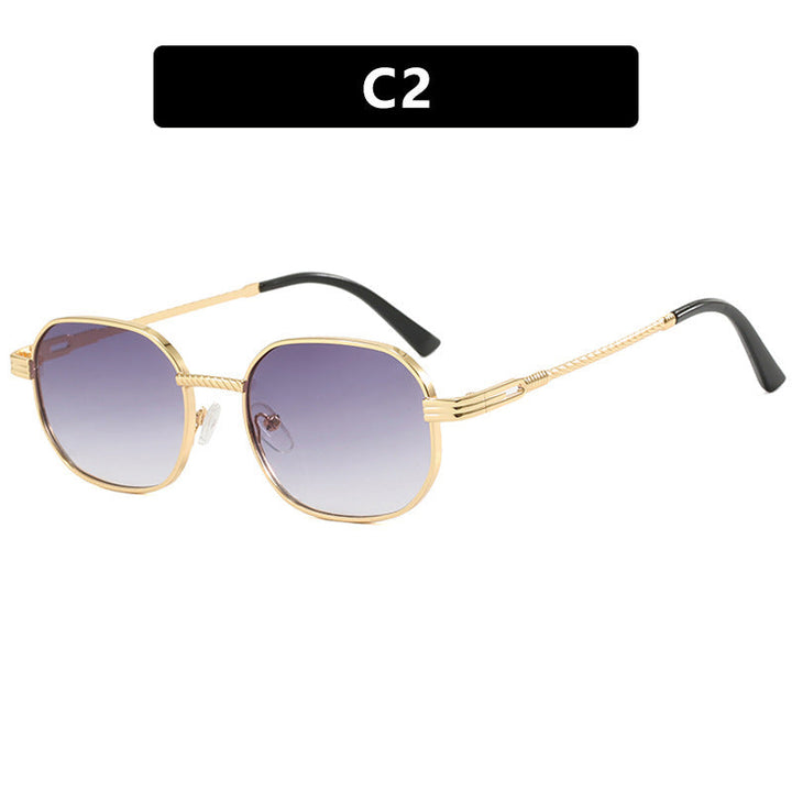 Women’s trendy sunglasses with geometric frame and gradient lenses Kalsten