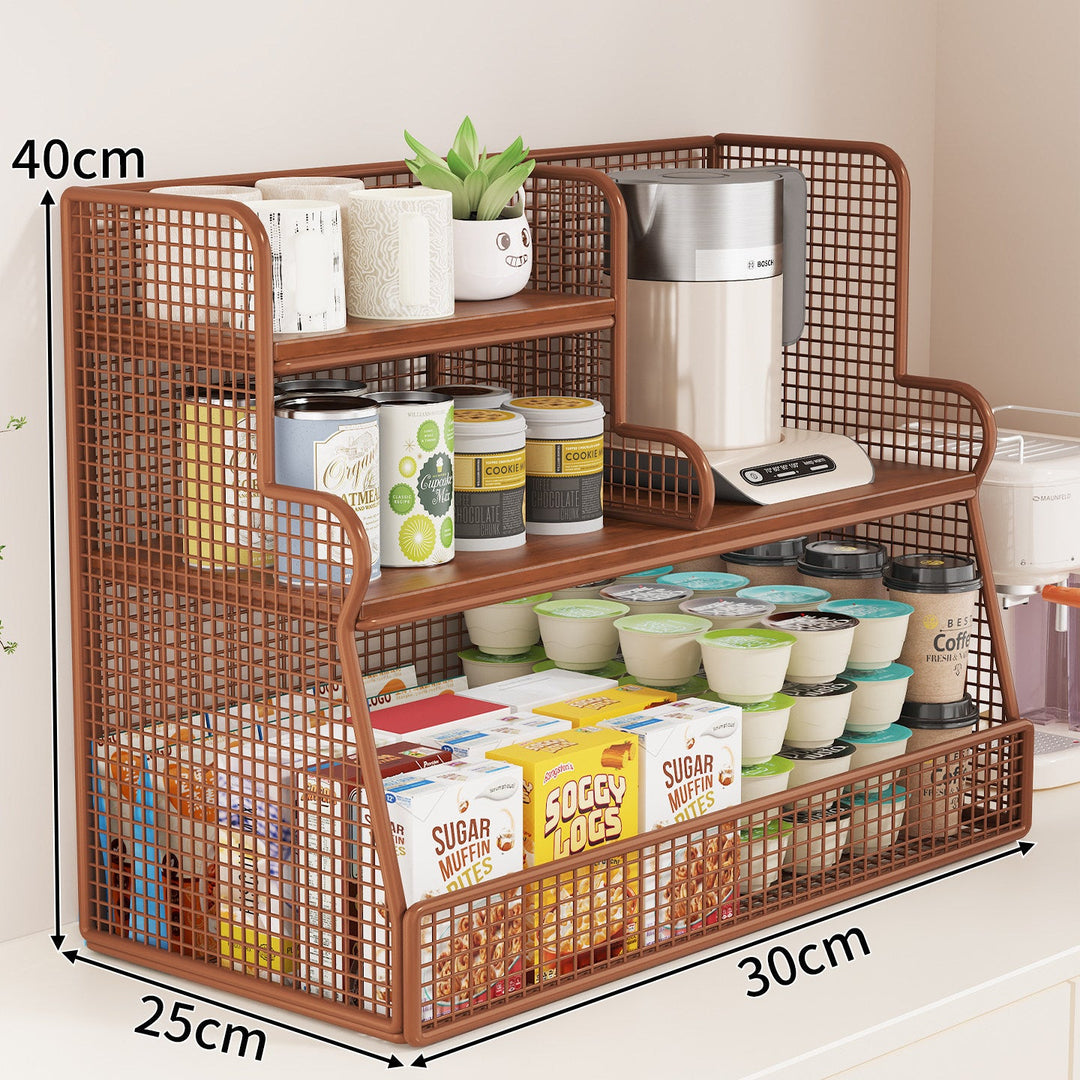 Multi-Tier Kitchen Shelf Organizer Kalsten