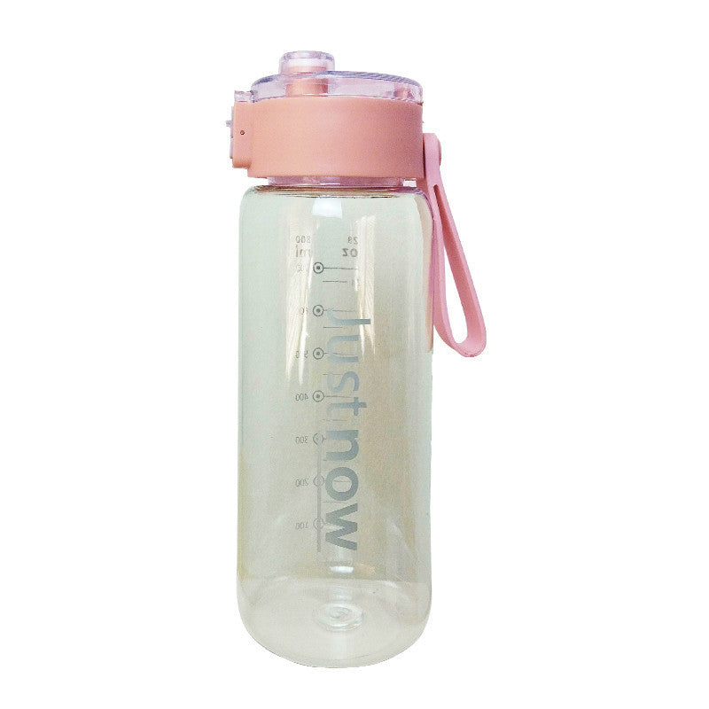 Unisex BPA-free water bottle with measuring scale Kalsten