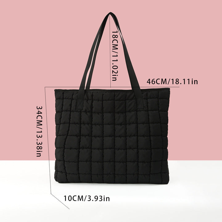 Fashionable shopping bag with padded design Kalsten