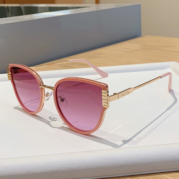 Women's Cat-Eye Sunglasses with Elegant Accentuated Lenses Kalsten