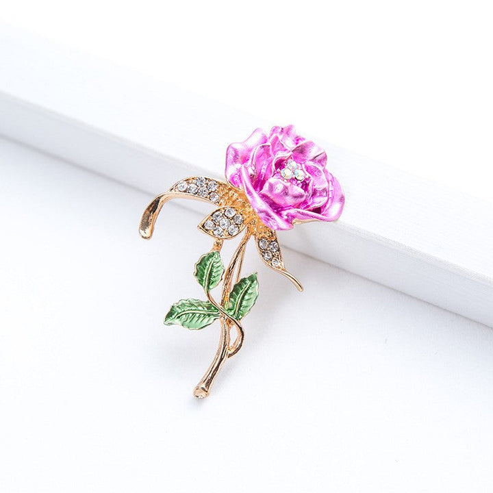Elegant floral decoration with crystals Kalsten