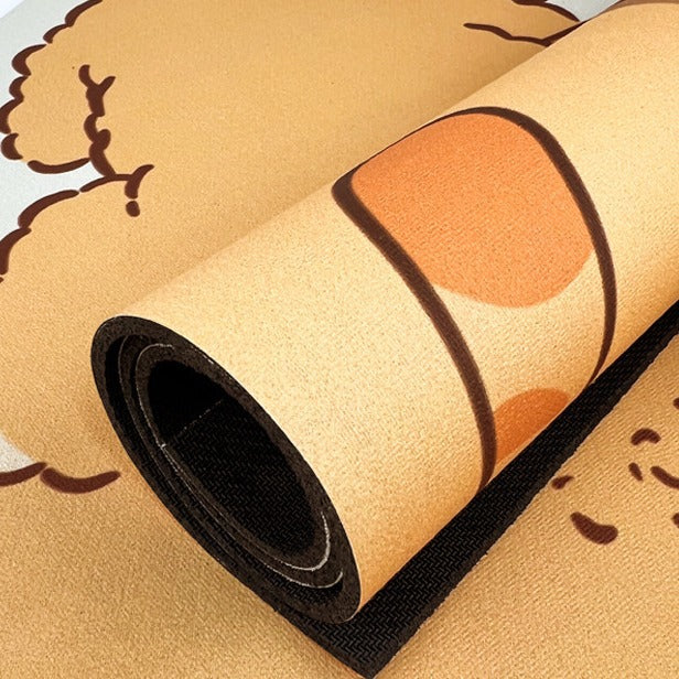 Fun Cartoon Dog Bath Mat Kalsten