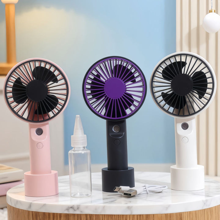 Ladies portable fan with spray function Kalsten
