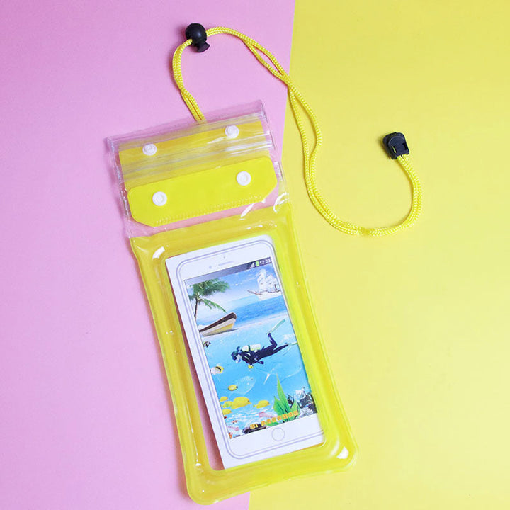 Unisex waterproof smartphone bag with flexible carrying strap Kalsten