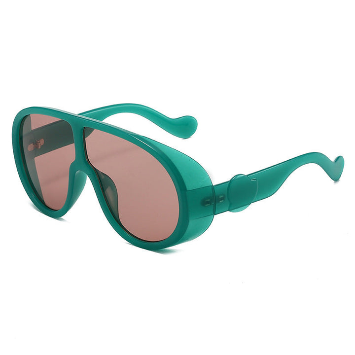 Ladies extravagant sunglasses with stylish transparent frame Kalsten
