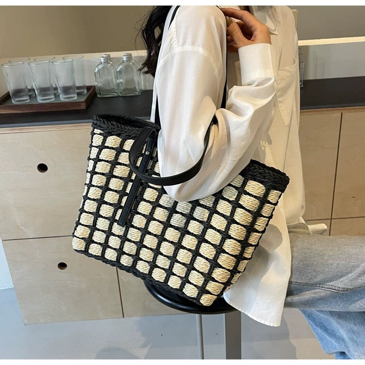 Handwoven basket bag Kalsten
