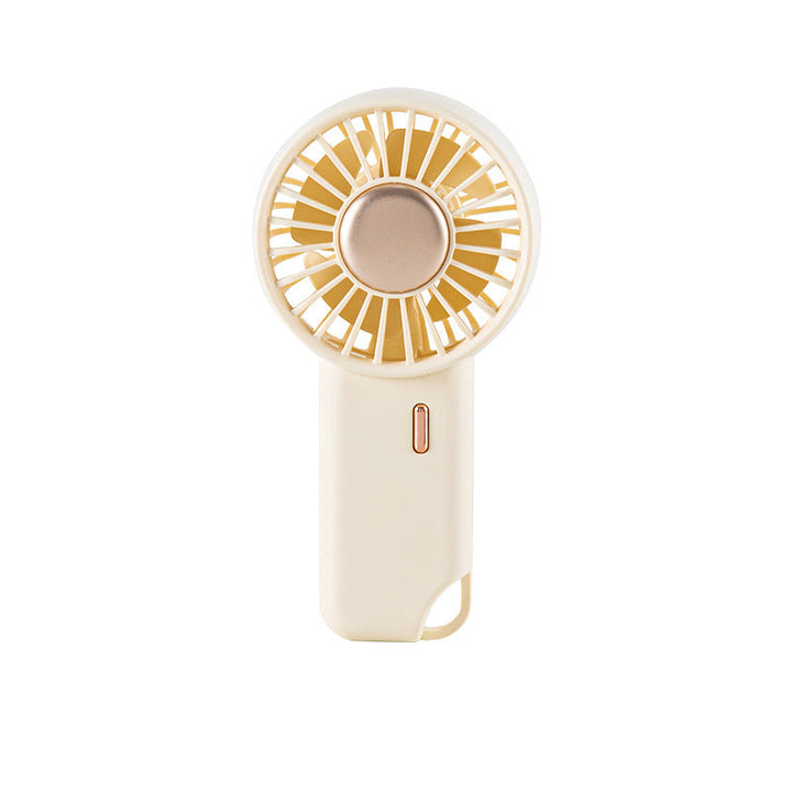 Ladies portable hand fan with ergonomic design and USB charging Kalsten