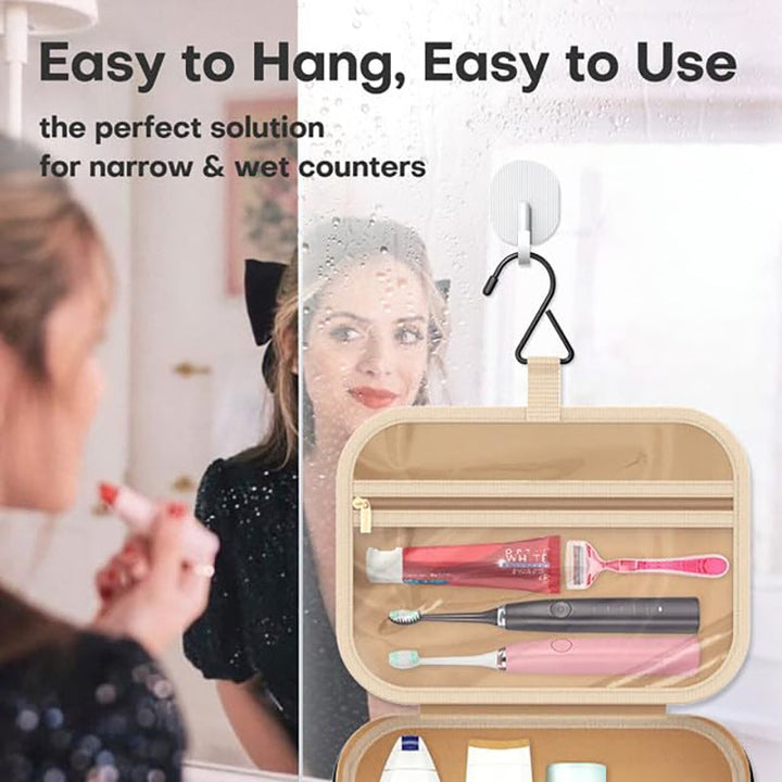 Cosmetic Organizer Bag with Intelligent Interior Layout Kalsten