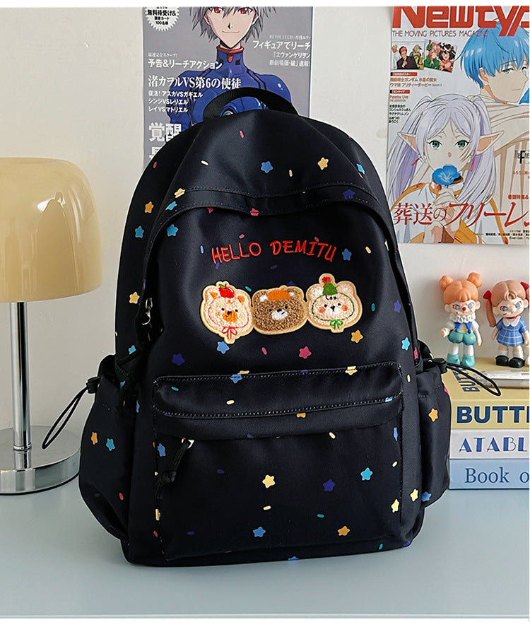Children's Playful Cartoon-Inspired School Backpack