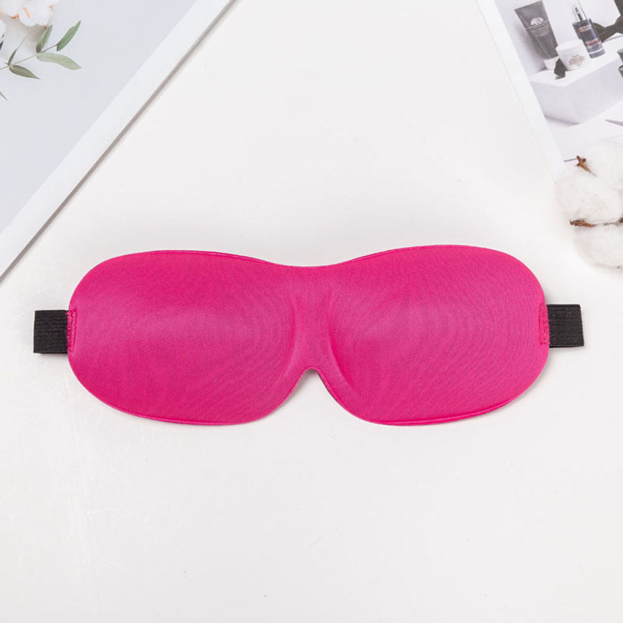 Unisex nan light-blocking travel mask with thermoformable nylon cover and wide comfort band Kalsten