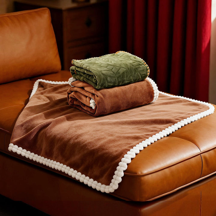 Women Soft and Elegant Throw Blankets Kalsten
