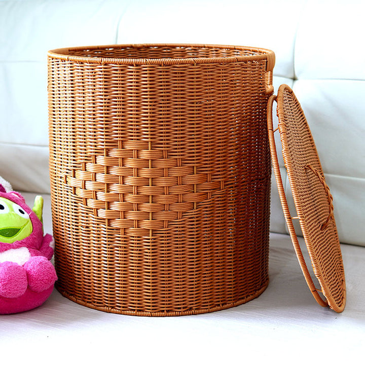 Women storage box made of braided material Kalsten