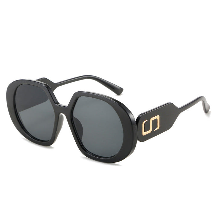 Women oversized sunglasses with distinctive frame and UV protection Kalsten