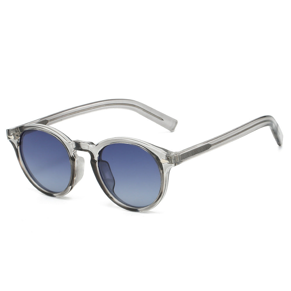 Women's fashionable sunglasses with transparent frame and yellow lenses Kalsten