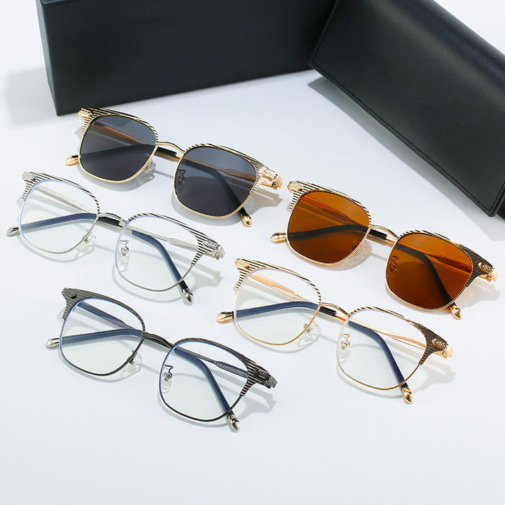 Ladies designer sunglasses with luxurious frame and mirrored lenses Kalsten
