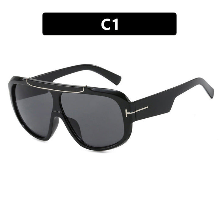 Ladies oversized sunglasses in a modern, transparent design Kalsten