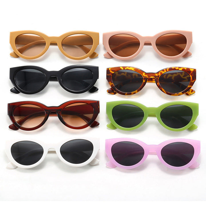 Ladies fashionable square sunglasses with mirrored lenses Kalsten