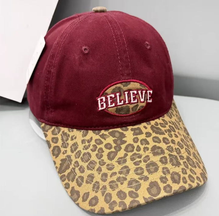 Women's Casual Leopard Print Baseball Cap Kalsten