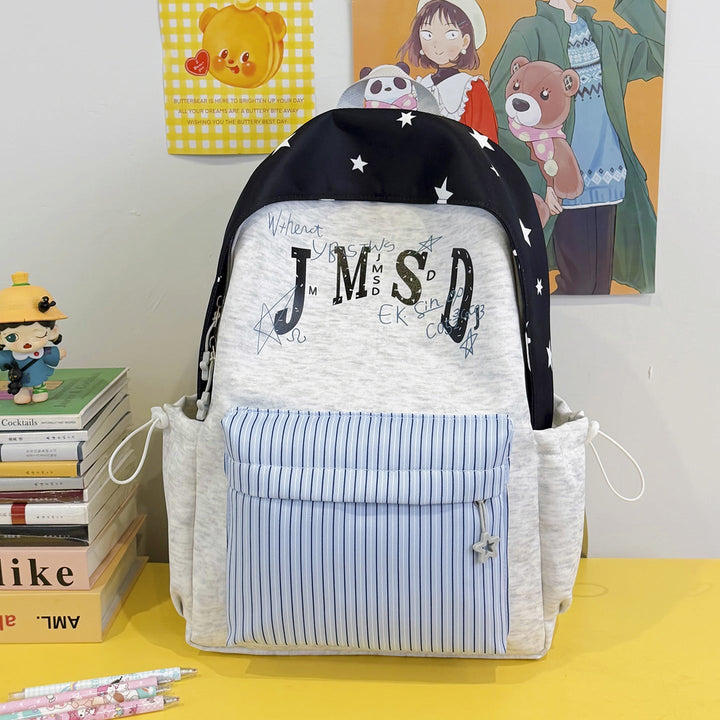 Casual Graphic-Print School Backpack