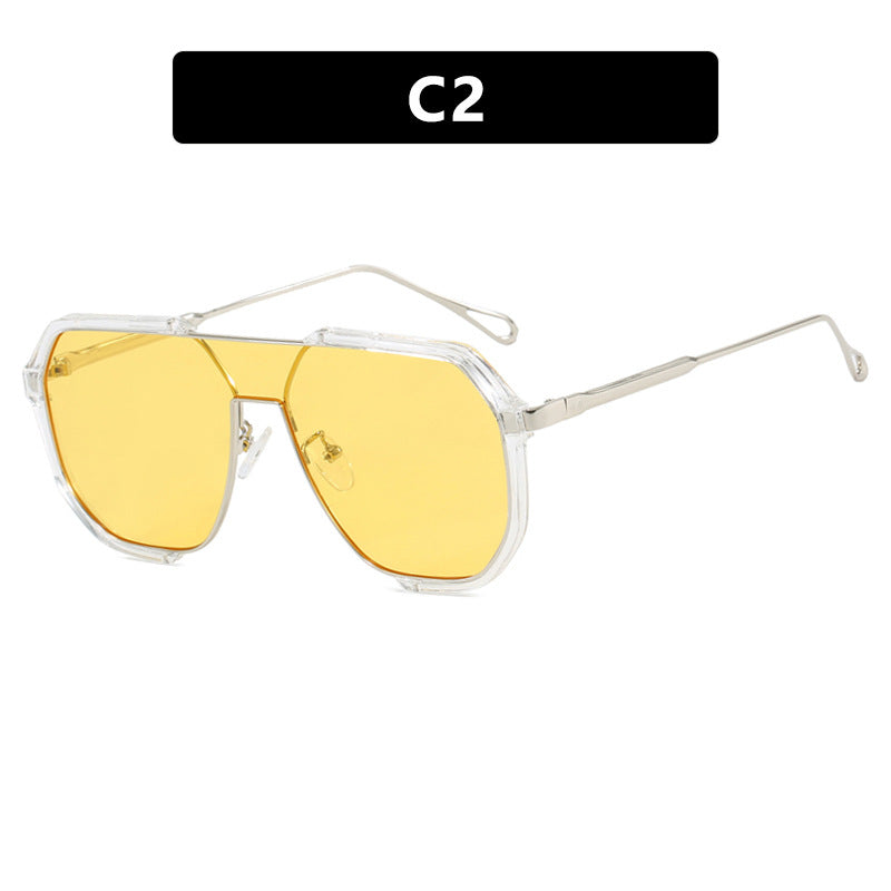 Women’s geometric sunglasses with special frame and UV protection Kalsten