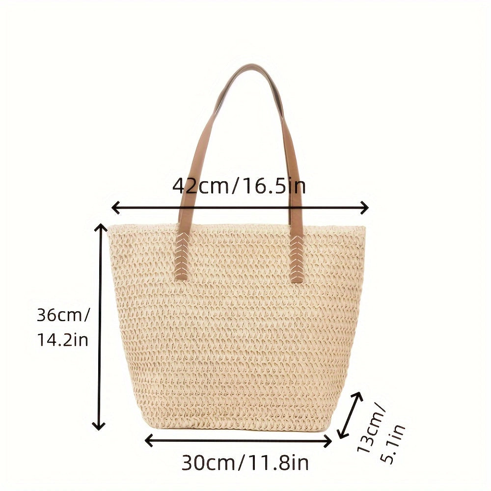 Handbag Made Of Naturally Braided Material Kalsten