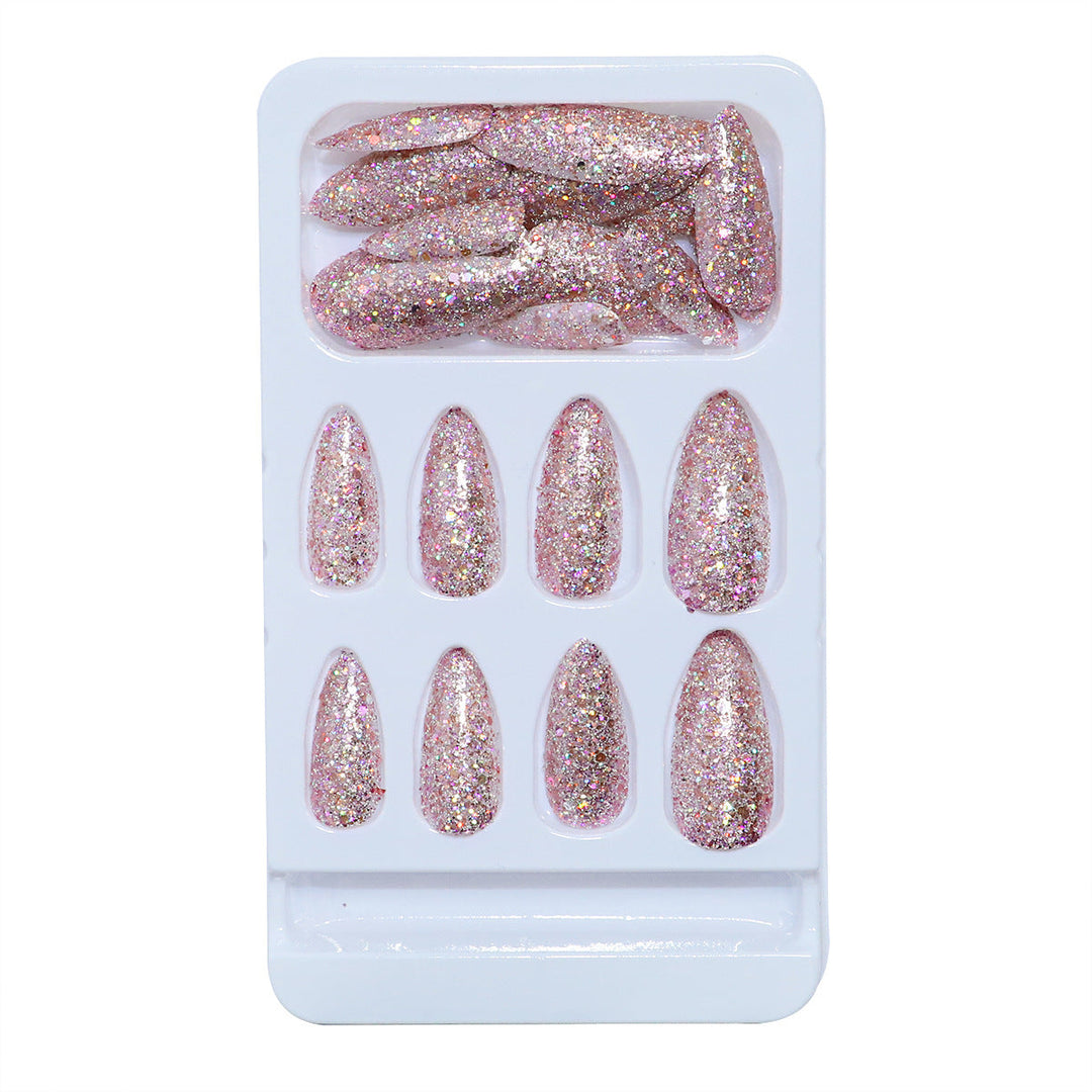 Glittering Stiletto Press-On Nail Set Kalsten
