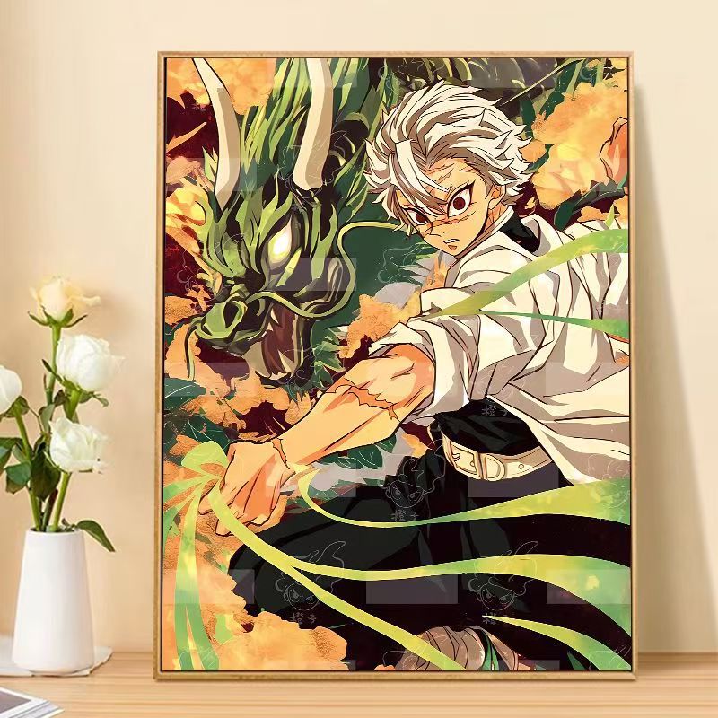 Fantasy Warrior Canvas Art Print Kalsten