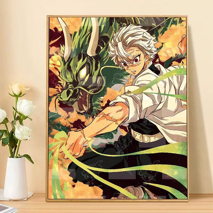 Fantasy Warrior Canvas Art Print Kalsten