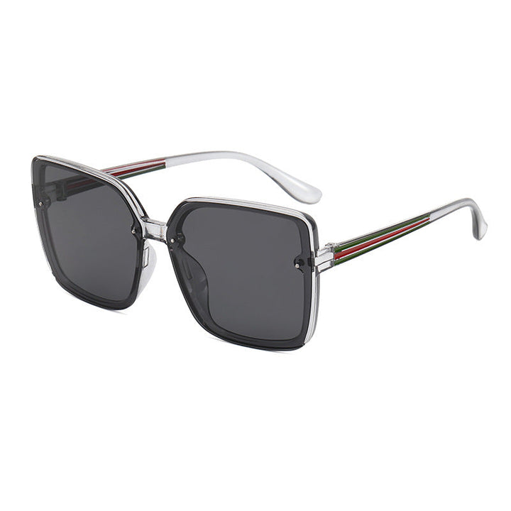Women's Oversized Square Sunglasses with Contrasting Frame Kalsten